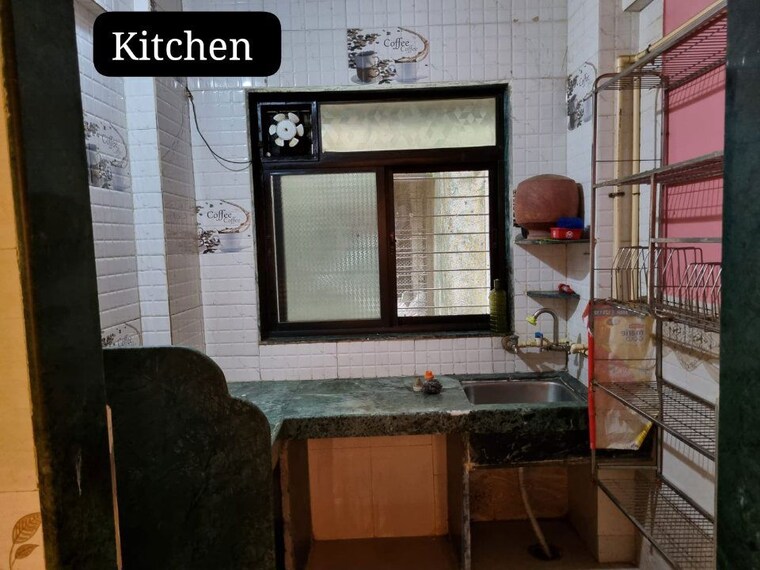 Kitchen, airoli sector 1 1 Bedroom 490 Sq.Ft. Apartment In Airoli Sector 1 Navi Mumbai 9521152