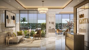 Living Room in 3 BHK Apartment at M3M Capital, Sector 113 – for Sale