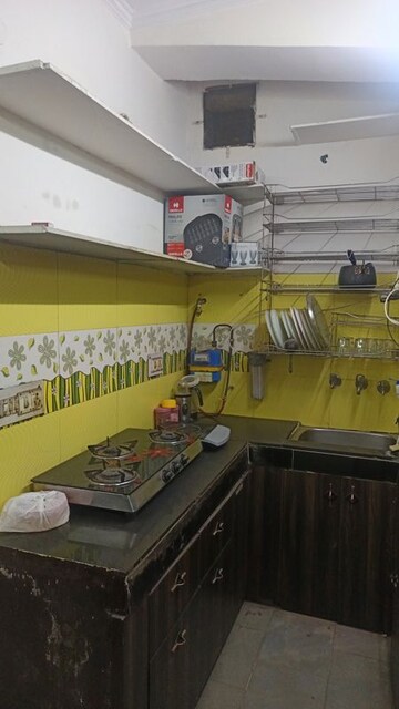 Kitchen in 1 BHK Builder Floor at Patel Nagar – for Rent