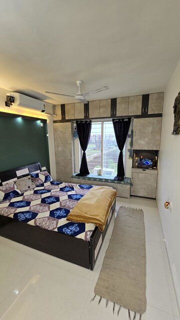 Master Bedroom in 2 BHK Apartment at Golden Winds, Lohgaon – for Sale