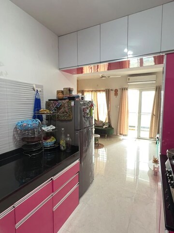 Kitchen in 1 BHK Apartment at Majestique Towers, Kharadi – for Rent