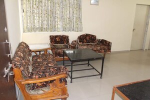 Living Room in 2 BHK Apartment at Vaishnodevi Circle – for Rent