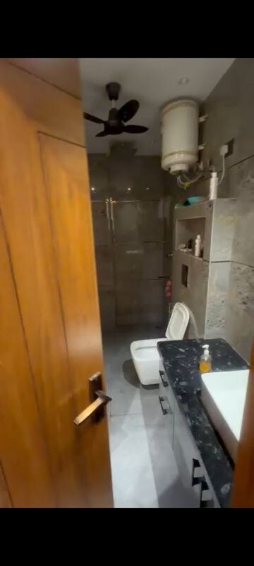 Attached Bathroom in 3 BHK Builder Floor at Rohini – for Rent