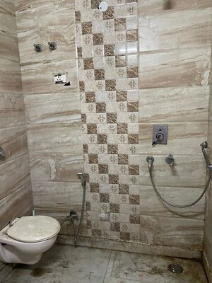 Bathroom in 2 BHK Builder Floor at Prashant Vihar – for Rent