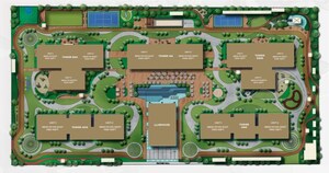 4 BHK Apartment – Map Location View at Kokapet - for Sale