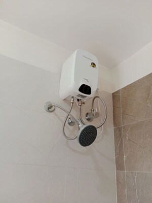 Bathroom in 1 BHK Apartment at Duville Riverdale Suites, Kharadi – for Rent