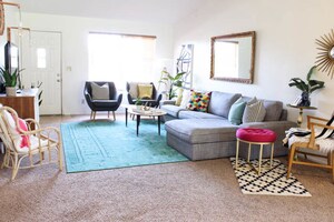 Living Room in 1 BHK Apartment at Avas Vikas  – for Rent