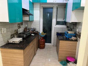 Kitchen in 2 BHK Apartment at Gaur Yamuna City 16th Park View, Gaur Yamuna City – for Sale