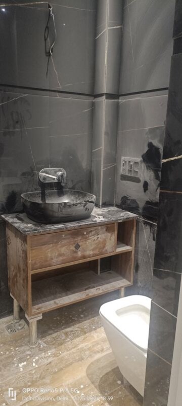 Washroom in 3 BHK Builder Floor at Janakpuri – for Sale