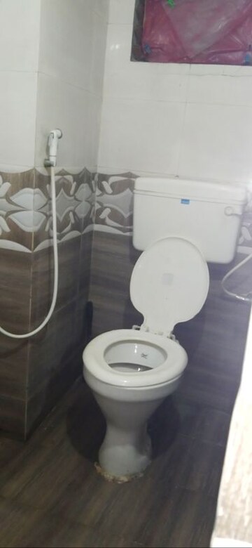 Bathroom in 1 RK Builder Floor at Chandkheda – for Rent