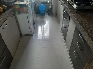 Kitchen in 2 BHK Apartment at Group Seven Rushi Heights, Goregaon East – for Rent