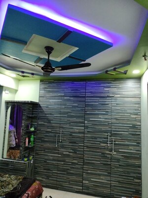 Staircase in 3.5 BHK Apartment at Bharat Ecovistas, Shilphata – for Rent