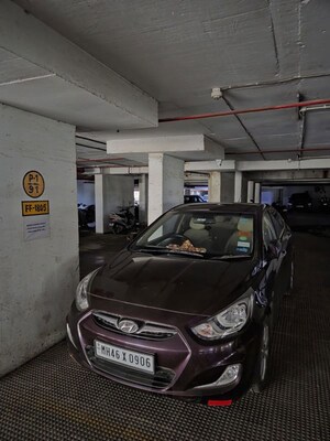 Parking in 3.5 BHK Apartment at Bharat Ecovistas, Shilphata – for Rent