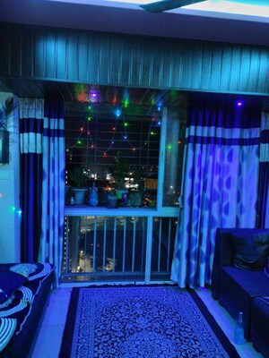 Bedroom in 3.5 BHK Apartment at Bharat Ecovistas, Shilphata – for Rent