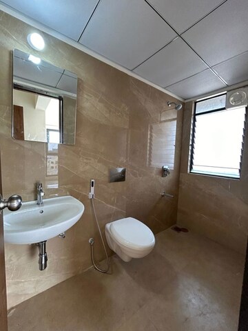 Bathroom in 2 BHK Apartment at Gagan Avencia, Kharadi – for Rent