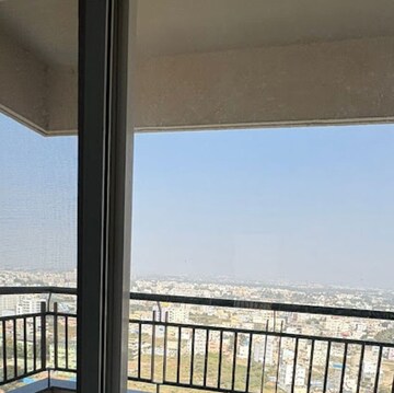 Balcony in 3 BHK Apartment at Pashmina Waterfront, Bhattarahalli – for Rent