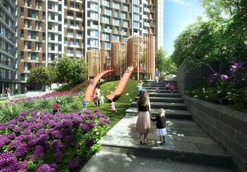 2 BHK Apartment – Exterior View View at Adani Ten BKC, Bandra East - for Rent