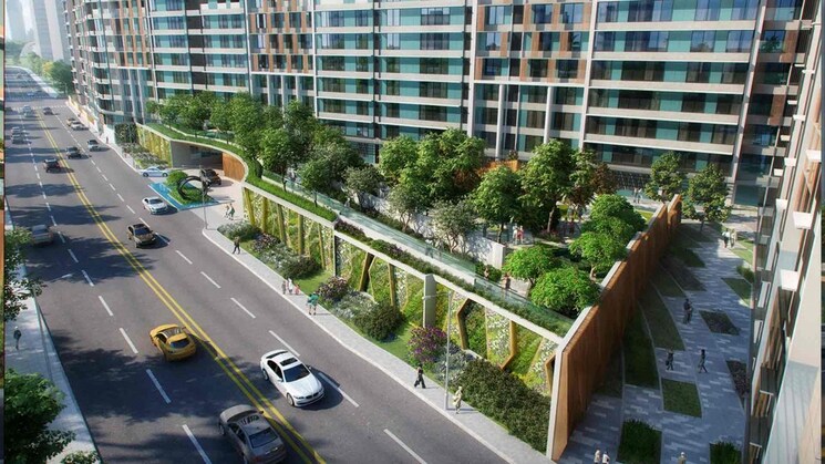 Balcony, adani-ten-bkc 2 Bedroom 1246 Sq.Ft. Apartment In Bandra East Mumbai 9723354