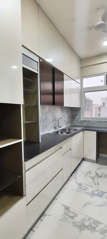 Kitchen in 4 BHK Builder Floor at Emaar MGF Emerald Hills, Sector 65 – for Sale