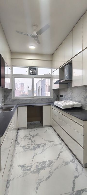 Kitchen in 4 BHK Builder Floor at Emaar MGF Emerald Hills, Sector 65 – for Sale