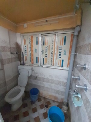 Bathroom in 1 RK Independent House at Kaikhali – for Rent