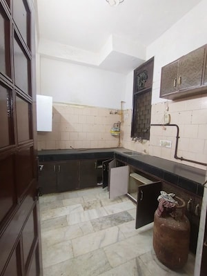 Kitchen in 3 BHK Builder Floor at Shivalik Colony – for Rent