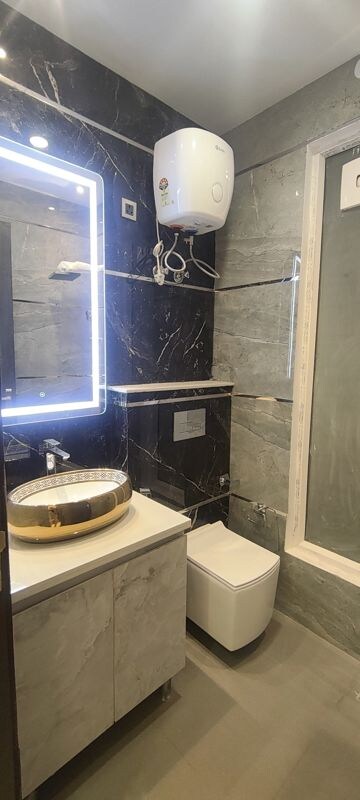 Bathroom in 3.5 BHK Builder Floor at Emaar Marbella, Sector 66 – for Sale