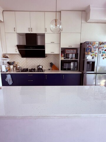 Kitchen in 3 BHK Builder Floor at Ardee City, Sector 52 – for Rent