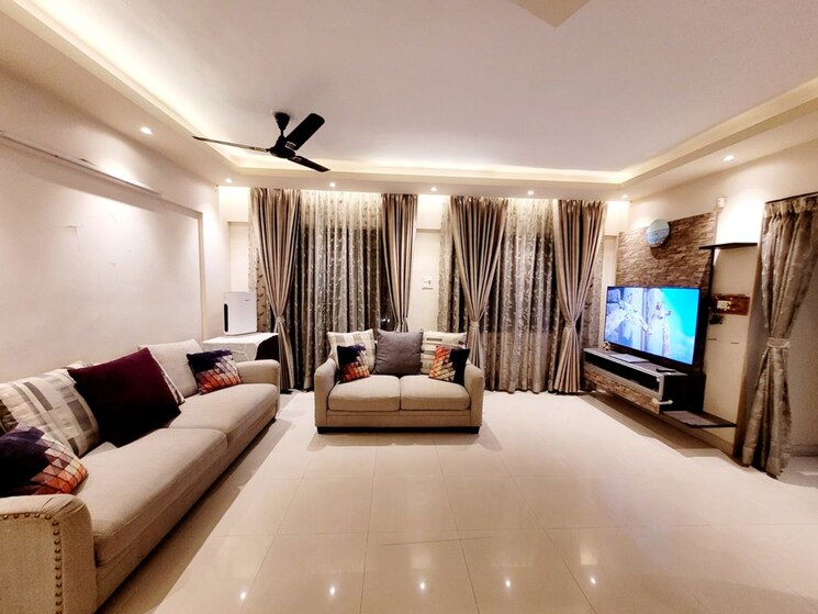 Living Room, bu-bhandari-acolade 2 Bedroom 1050 Sq.Ft. Apartment In Kharadi Pune 9723208