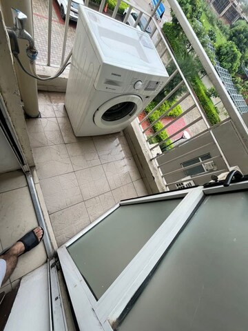 Balcony in 2 BHK Apartment at International Airport Road – for Rent