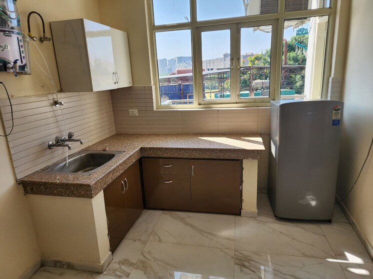 Kitchen, nk-sharma-savitry-greens 1 Bedroom 500 Sq.Ft. Apartment In Lohgarh Zirakpur 9723473