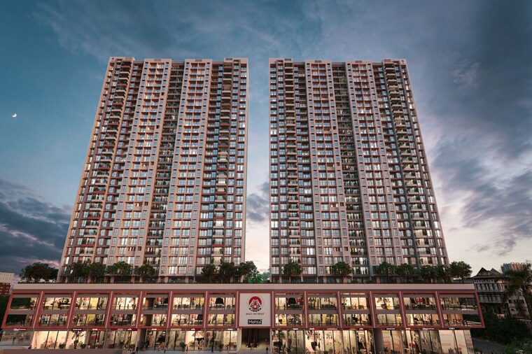 Exterior View, ajmera-crosstown-one 3 Bedroom 957 Sq.Ft. Apartment In Kalyan West Thane 9723525