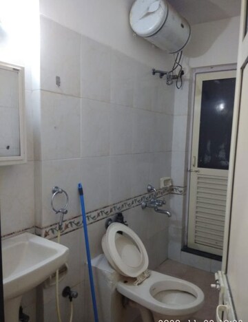 Bathroom in 1 BHK Apartment at K Raheja Palm Spring, Malad West – for Rent