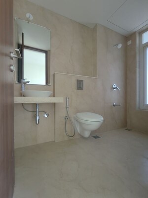 Bathroom in 3 BHK Apartment at Narang Rozanne by Courtyard, Pokhran Road No Two – for Rent