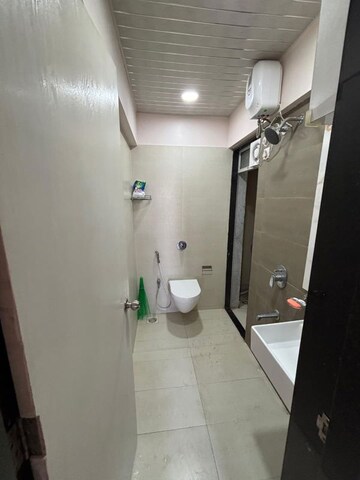 Attached Bathroom in 2 BHK Apartment at Ashar Metro Towers, Vartak Nagar – for Rent