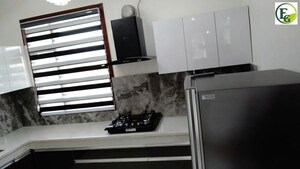 Kitchen in 3 BHK Apartment at Motiaz Royal Citi, Ambala Highway – for Rent