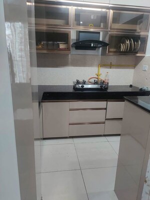 Kitchen in 2.5 BHK Apartment at Mahagun Mywoods, Sector 16c Greater Noida – for Rent