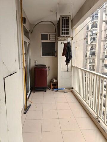 Balcony in 3 BHK Apartment at Motiaz Royal Citi, Ambala Highway – for Rent