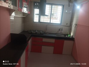 Kitchen in 3 BHK Apartment at Akurdi – for Rent