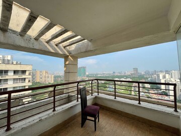 Staircase in 4 BHK Apartment at Jaypee Imperial Court, Sector 128 – for Rent
