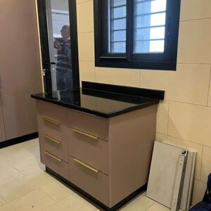 Kitchen in 3 BHK Apartment at Sobha City Gurgaon, Babupur Village – for Rent