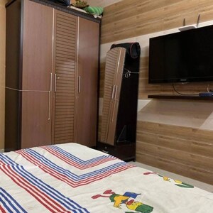 Bedroom in 2 BHK Apartment at Mahadev Samarth Garden, Bhandup Industrial Area – for Rent