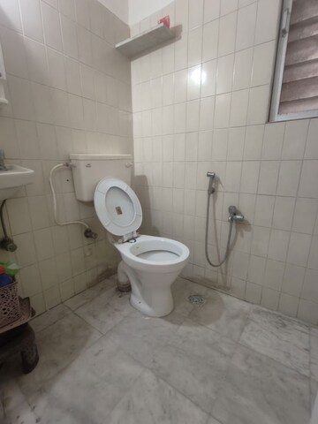 Bathroom in 1 BHK Apartment at Flower Valley Complex, Khopat – for Rent