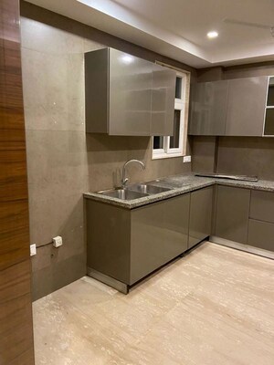 Kitchen in 4 BHK Apartment at Greater Kailash I – for Rent