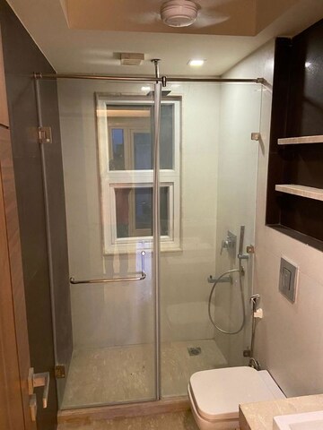Bathroom in 4 BHK Apartment at Greater Kailash I – for Rent