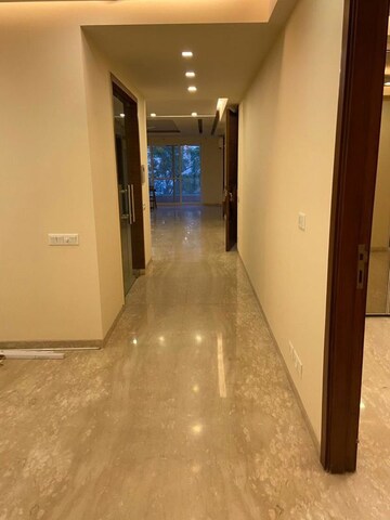 Building Lobby in 4 BHK Apartment at Greater Kailash I – for Rent