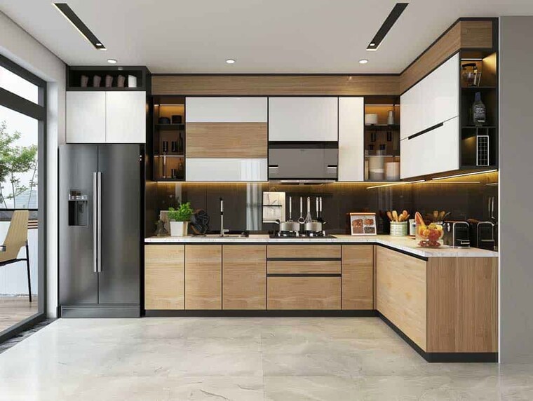 Kitchen, sector 81 3 Bedroom 1560 Sq.Ft. Builder Floor In Sector 81 Noida 9723658