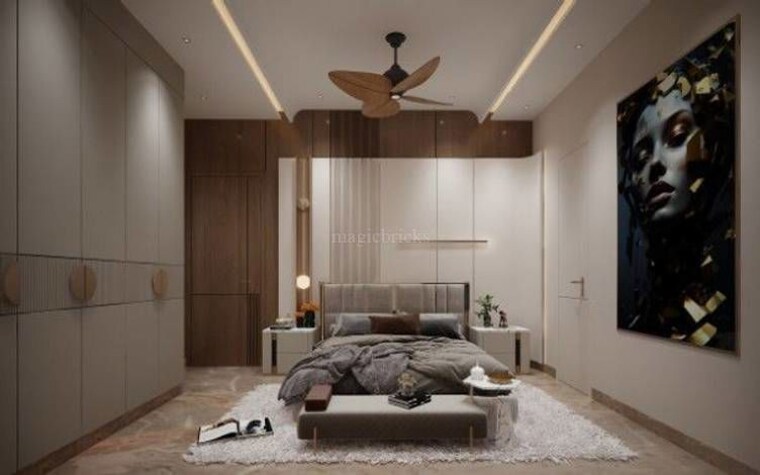 Bedroom, sector 81 3 Bedroom 1560 Sq.Ft. Builder Floor In Sector 81 Noida 9723658