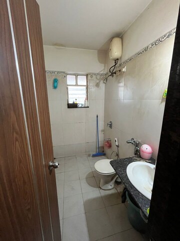 Bathroom in 2 BHK Apartment at Gera Park View, Kharadi – for Rent