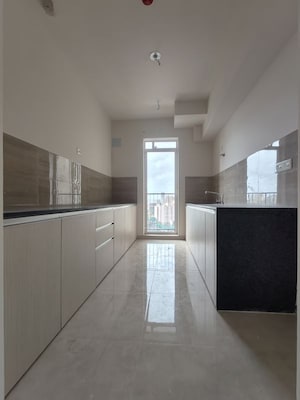 Kitchen in 3 BHK Apartment at Indiabulls One Indiabulls, Pokhran Road No Two – for Rent